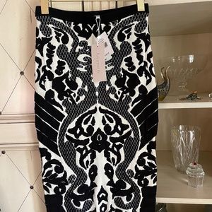 Knit Blouse and Pencil Skirt Set